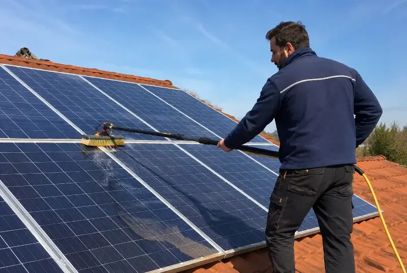 Nettoyage et entretien de panneaux solaires à Bouc-Bel-Air