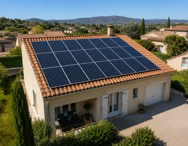 Prime à l'autoconsommation panneaux solaires Bouc-Bel-Air — aide financière de l'État